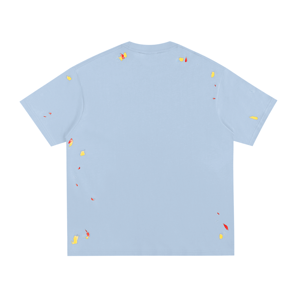Paint Splatter T-Shirt ( Blu Baby )