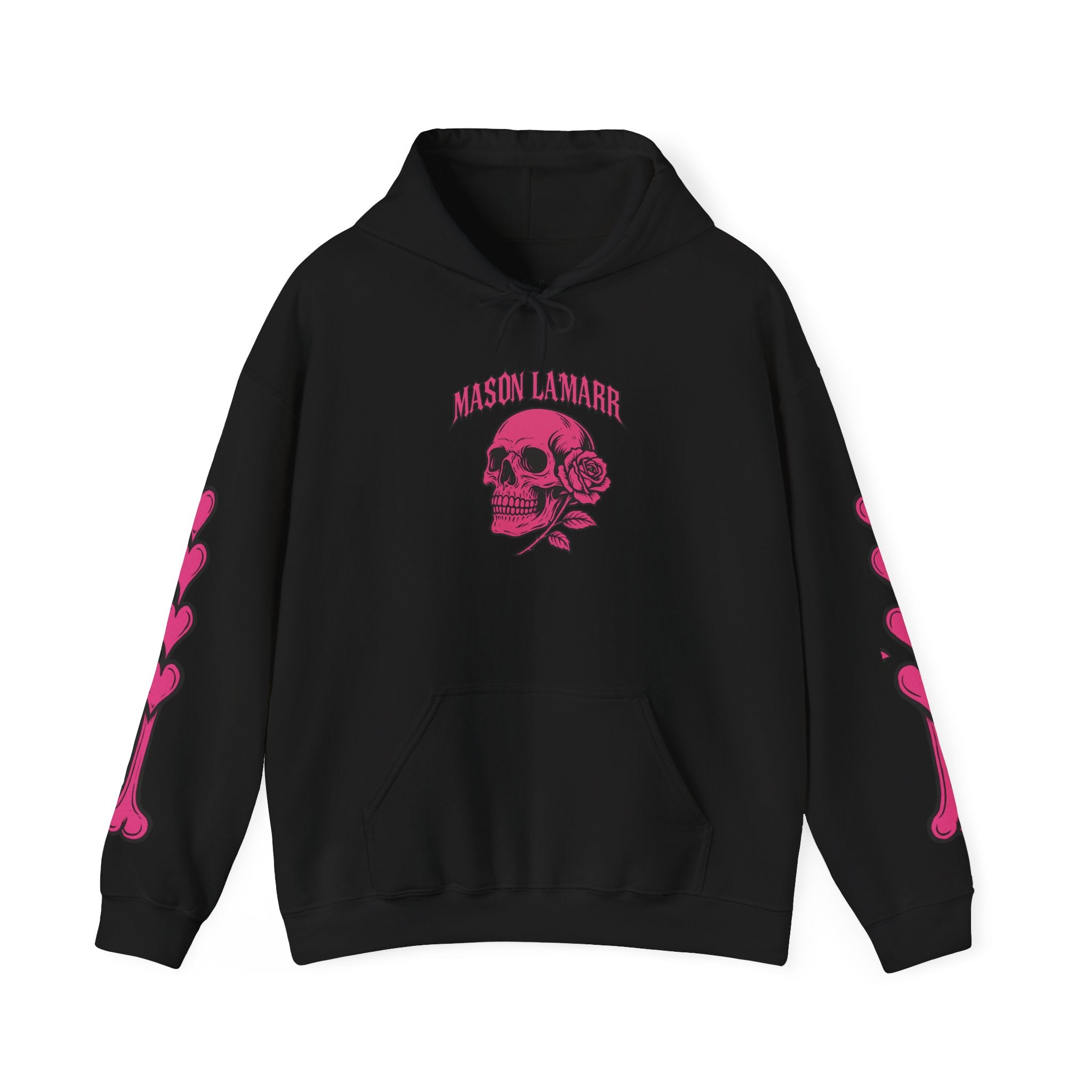 Skulled Rose Hoodie