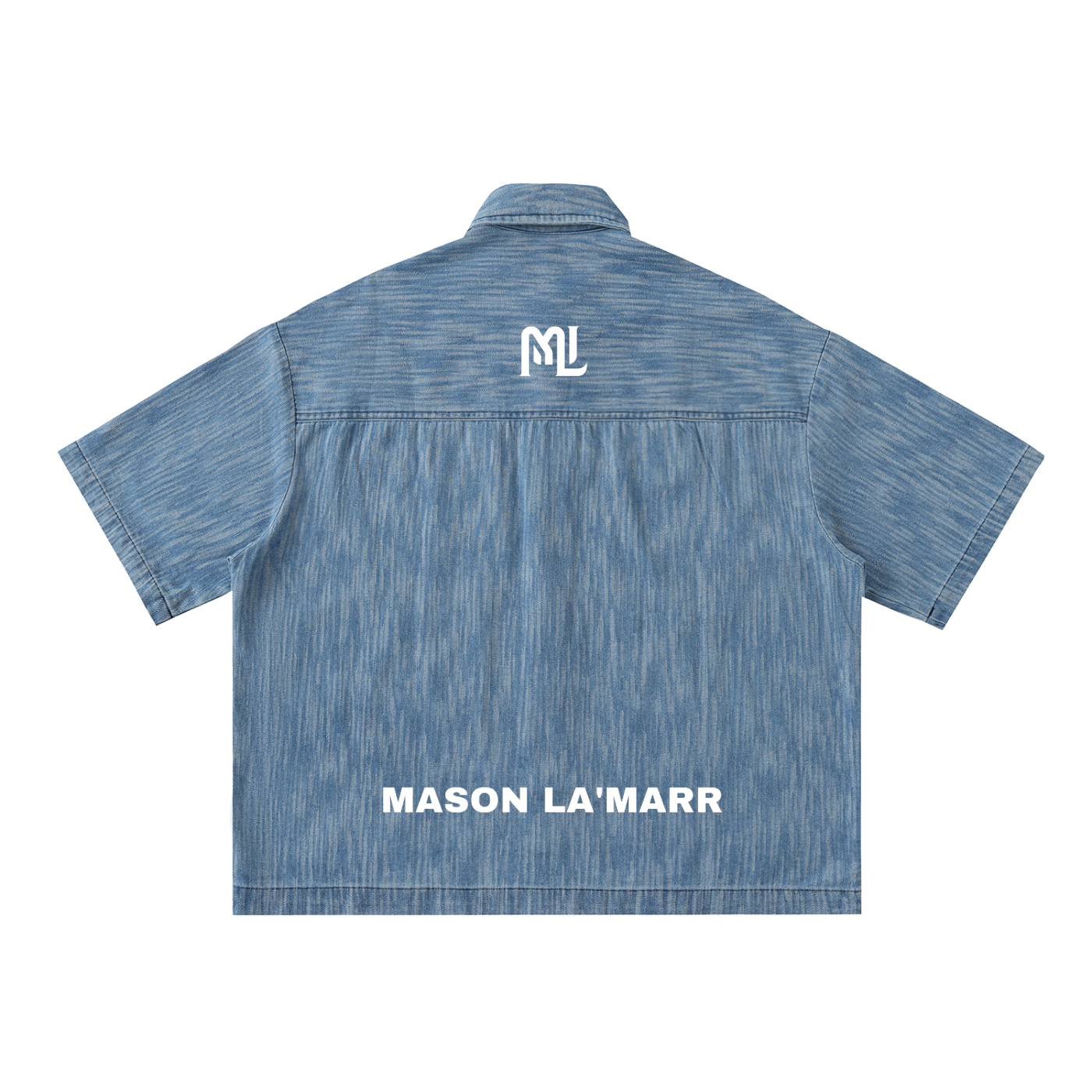 Short Sleeve Demin Shirt