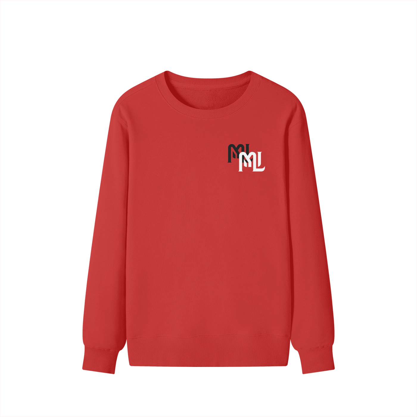 Double Badged RED Sweater