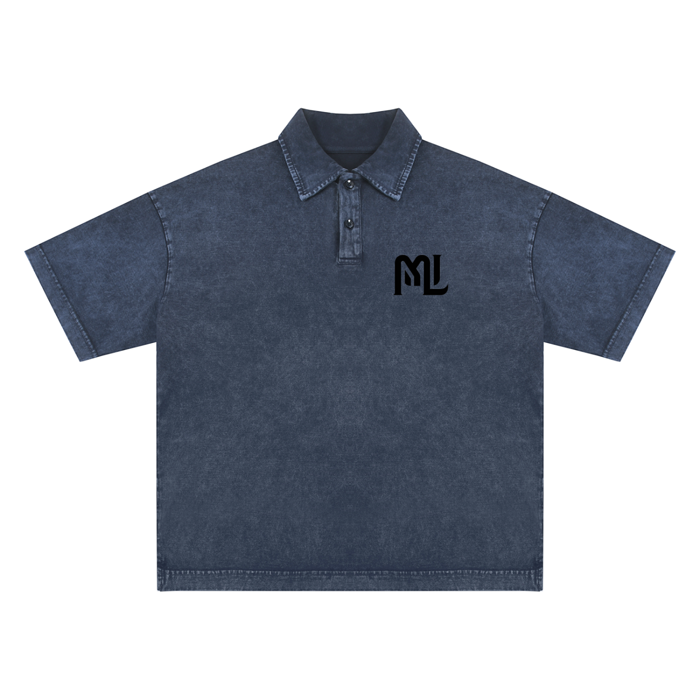 ML Washed Polo Distressé