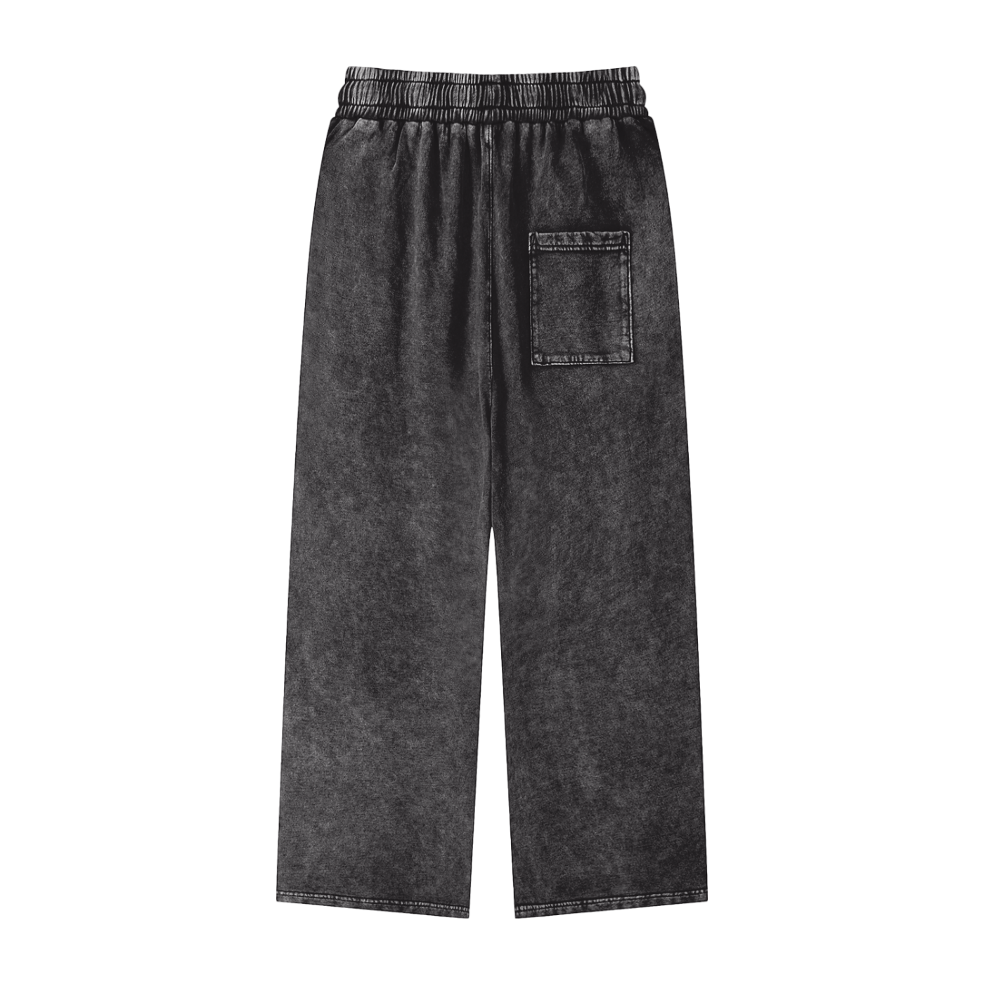 Acid Wash Straight Leg Pants - WHERES MASON?